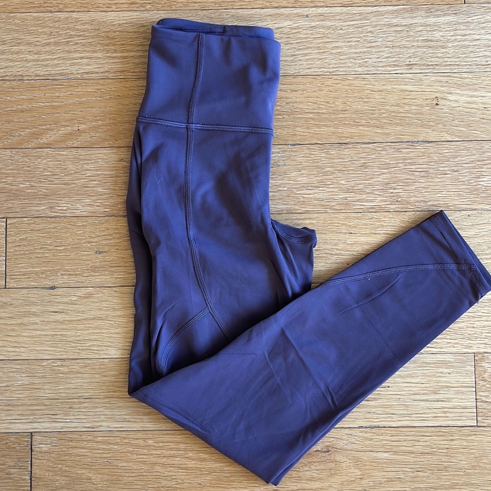 Mauve SoulCycle Lululemon leggings